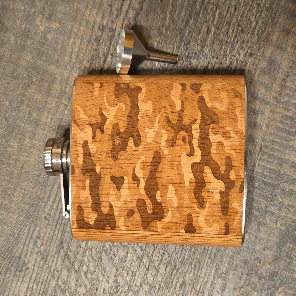Woodchuck USA Camo Flask